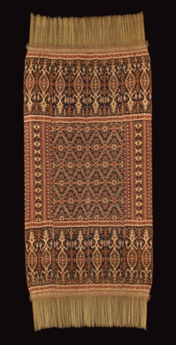 Man's ceremonial ikat mantle (hinggi)