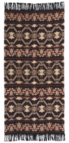 Man's ceremonial ikat mantle (hinggi)