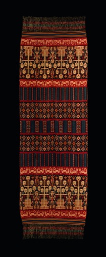 Man's ceremonial ikat mantle (hinggi)