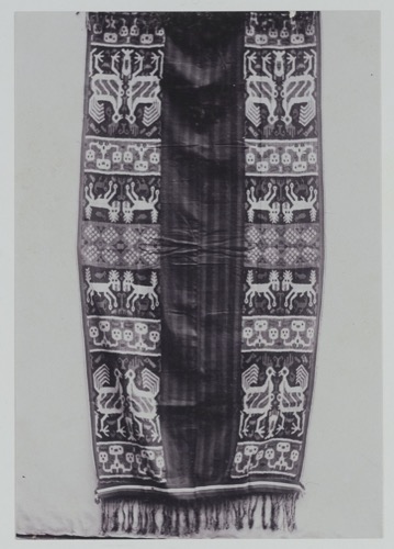 Ikat textilee from Sumba, KITLV 5632