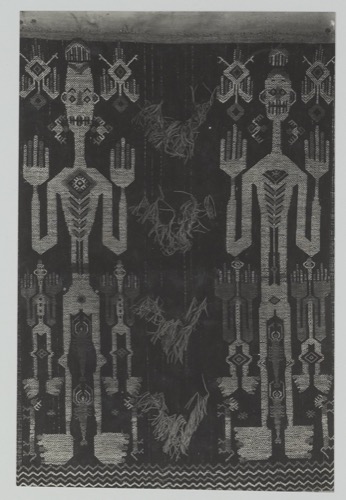 Lau pahudu kiku ikat textilee from Sumba, KITLV 5635